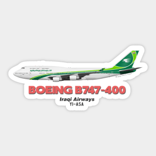 Boeing B747-400 - Iraqi Airways Sticker